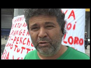 Acerra (NA) - La protesta e funerali dell'operaia Fiat -live- (27.05.14)