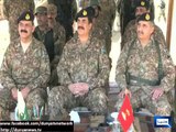 Army chief visits field formation in South, North Waziristan