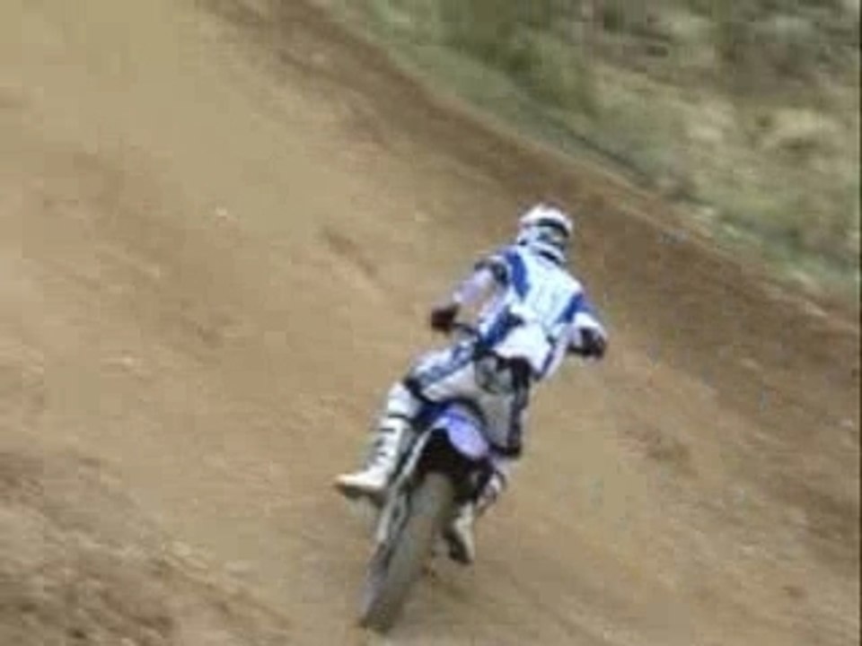 Lecon moto cross Virage