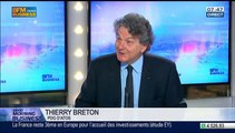 Les enjeux stratégiques du rachat de Bull par Atos - Thierry Breton - BFMTV - 27/05/14