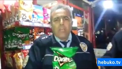 komiser bütün polislere öneriyor! doritos'un gücü:)