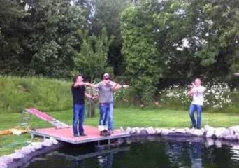 Dutch Stag Party in Hilarious Fake Bungee Prank