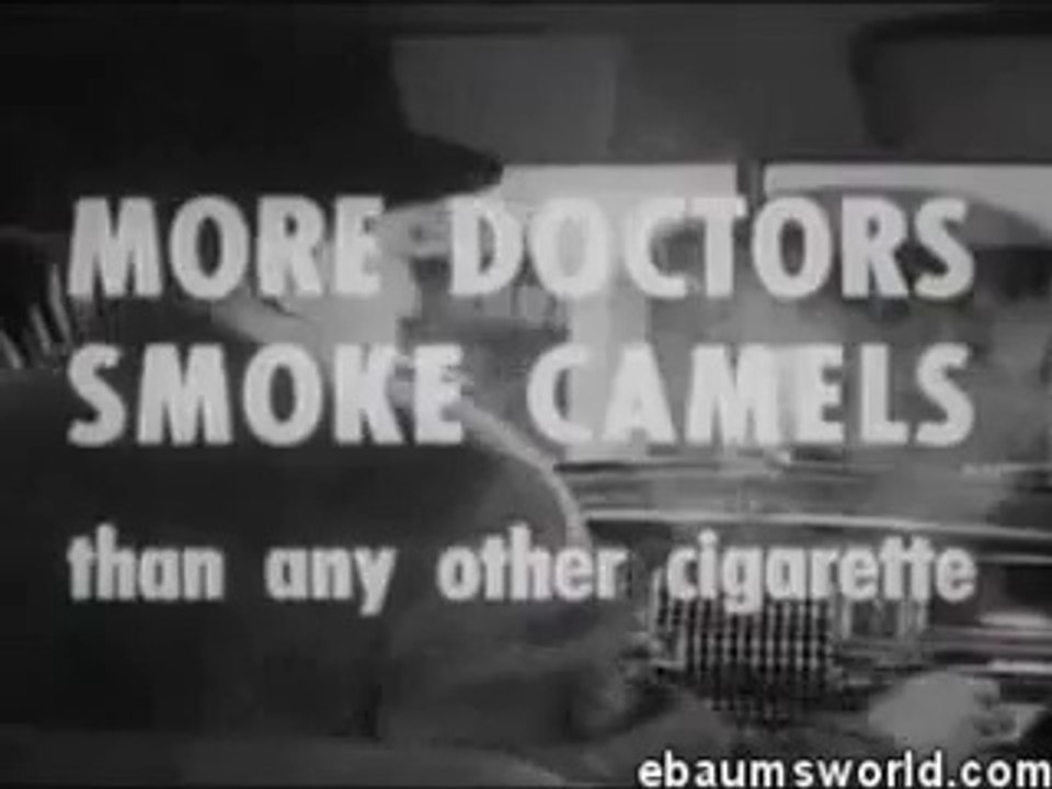 1950'ler Doktorlar ve Sigara Reklamı