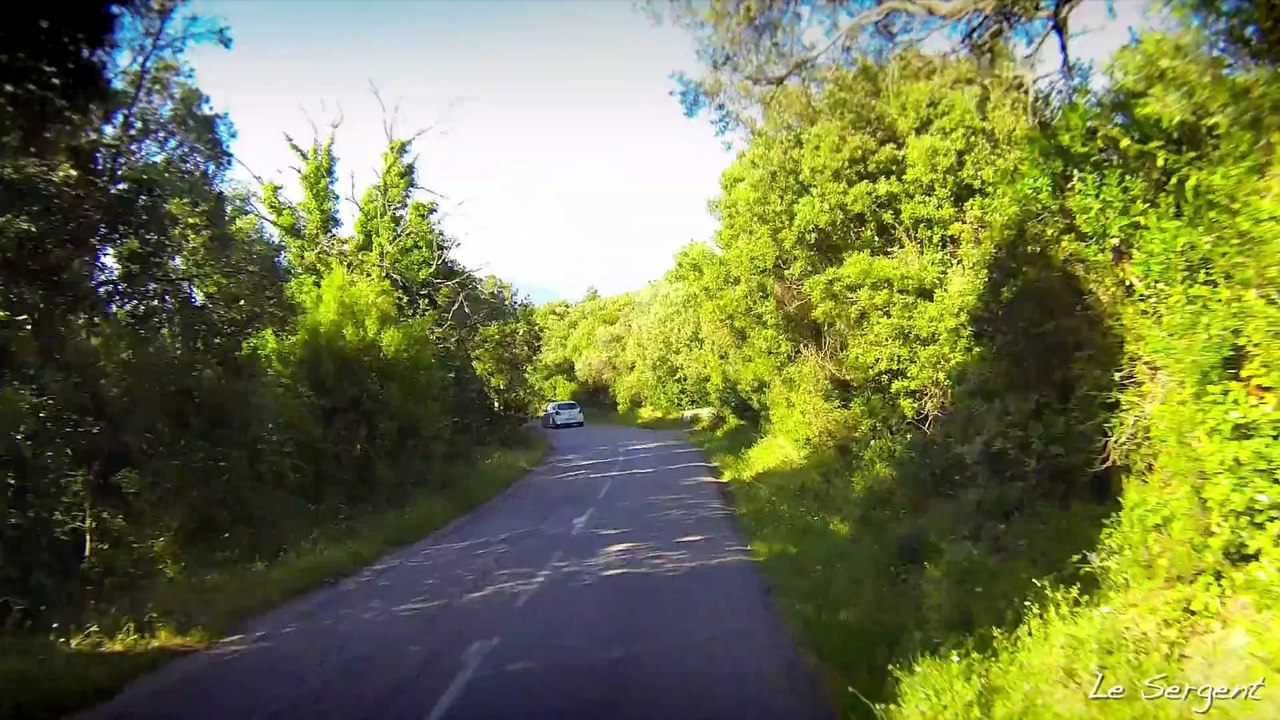 De Sartene à Campomoro en Corse du Sud en timelapse 4 K 3840 × 2160