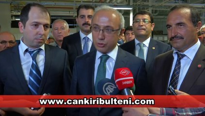 Bakan Lütfi Elvan Şabanözü'nde