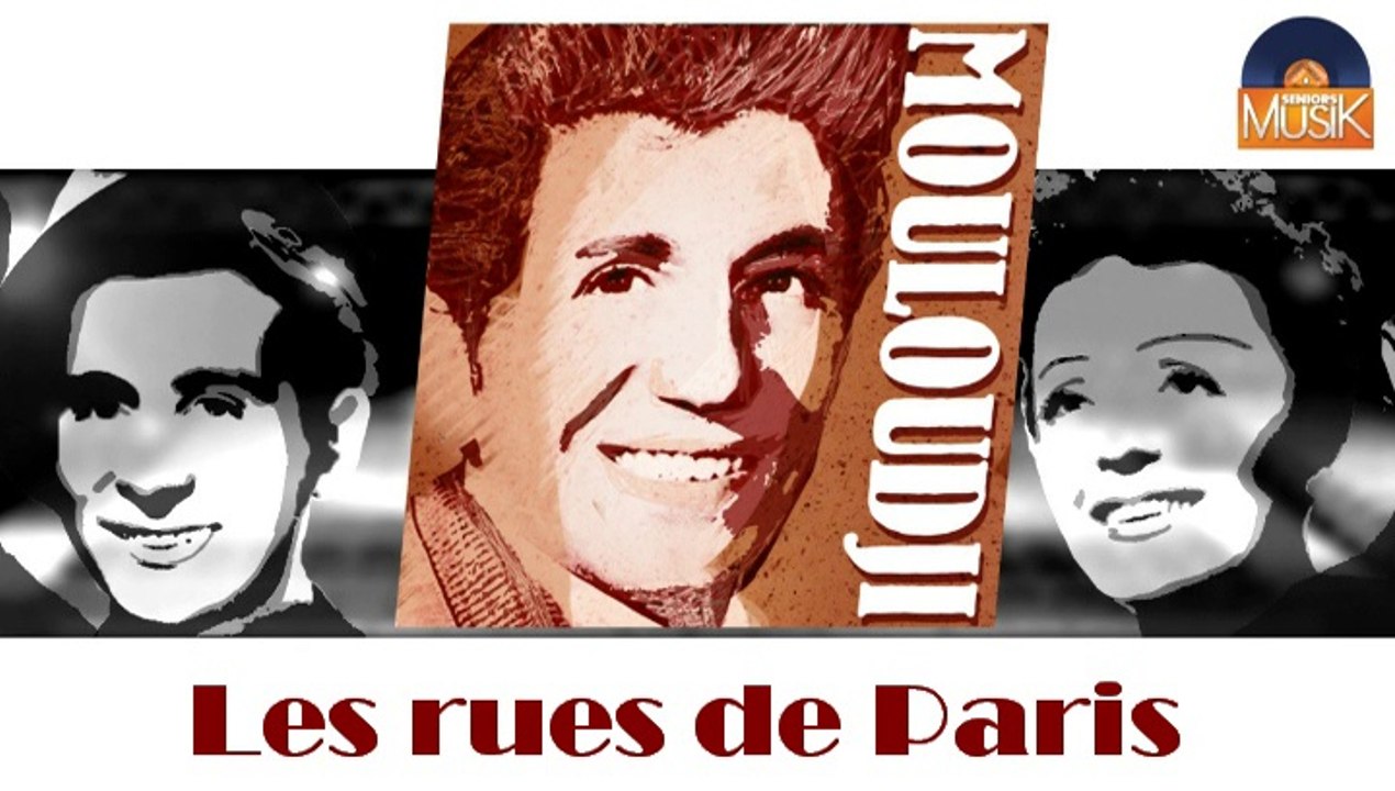 Mouloudji - Les rues de Paris (HD) Officiel Seniors Musik