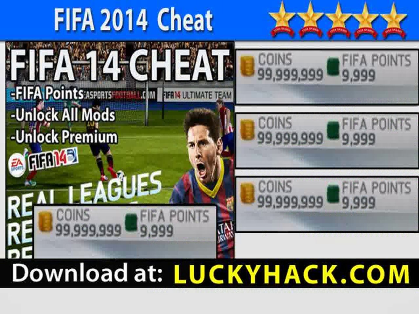 FIFA 14 2014 Hack for 99999999 FIFA Points and Coins iOS Android New  Release FIFA 14 iPad Cheat - video Dailymotion