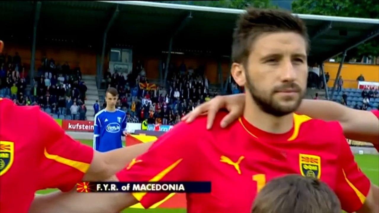 Macedonian team not amused by anthem mixup