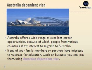 Australia dependent visa