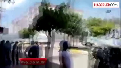 Polise Taş Atan Çiftçilere Müdahale