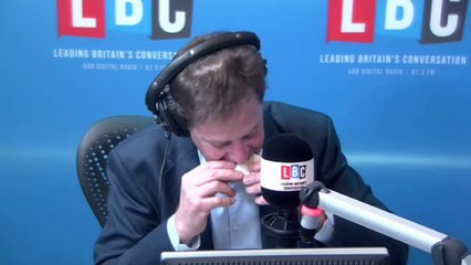 Nick Clegg nails the LBC bacon sandiwch