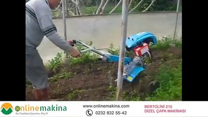 Bertolini 7 HP Dizel Çapa Makinası - www.onlinemakina.com