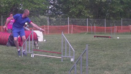 Ferdjie et Michel.... jumping Raucourt le 25 mai 2014