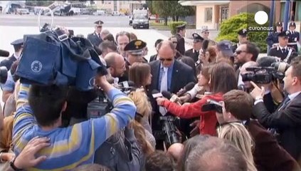 Congolese children reunited with adoptive parents in Italy