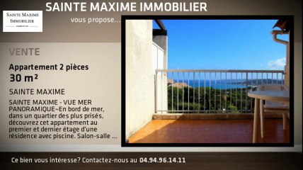 A vendre - APPARTEMENT - SAINTE MAXIME - 2 pièces - 30m²