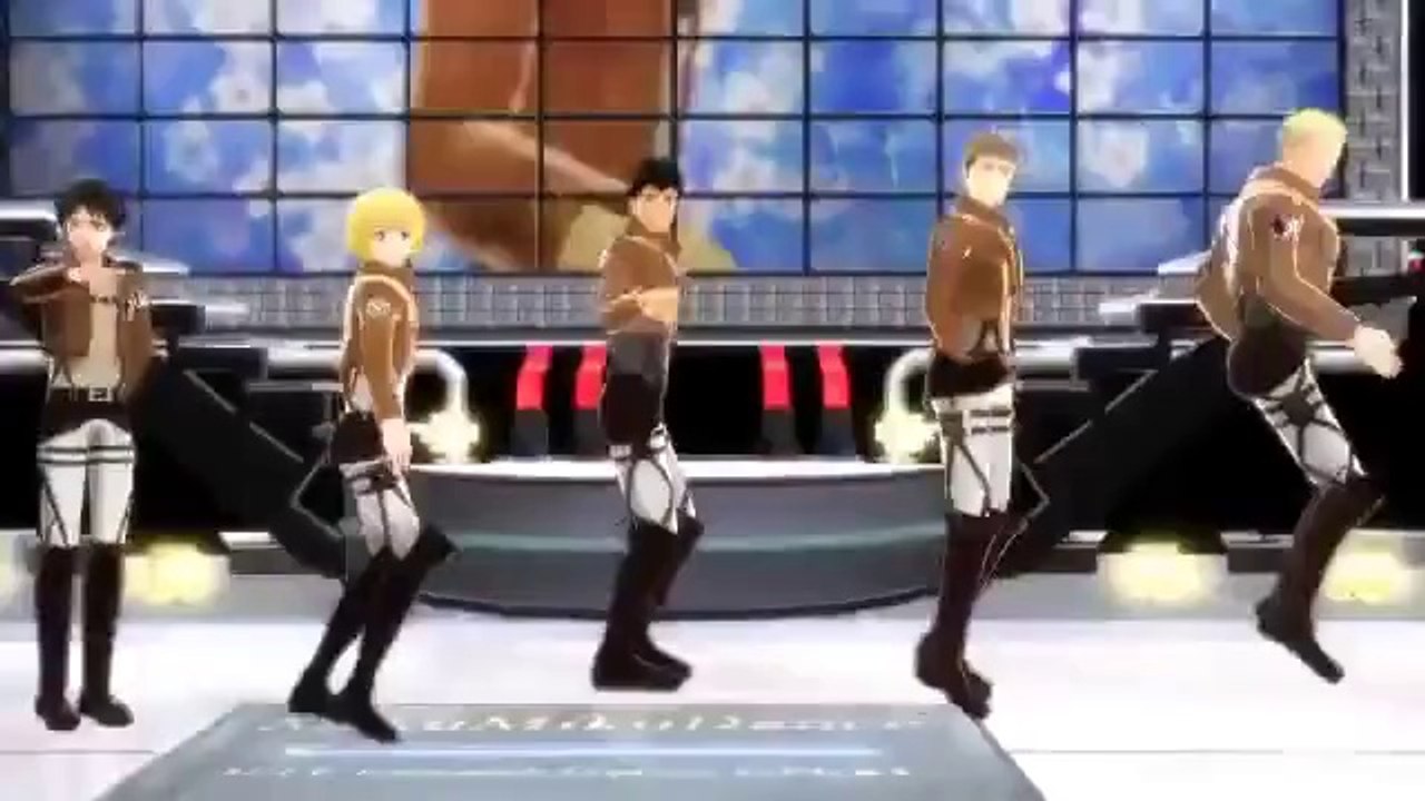 【進撃のMMD】新兵勧誘DVD作るよ！【前半寸劇・カメラ配布】