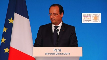 Discours du président de la République à l'issue de sa rencontre avec les chefs d’entreprise d’Amérique latine