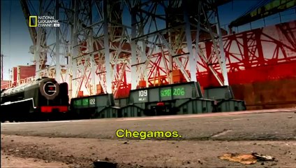 Mega Mudanças. Locomotiva Vapor 100 ton - Legendado Português BR