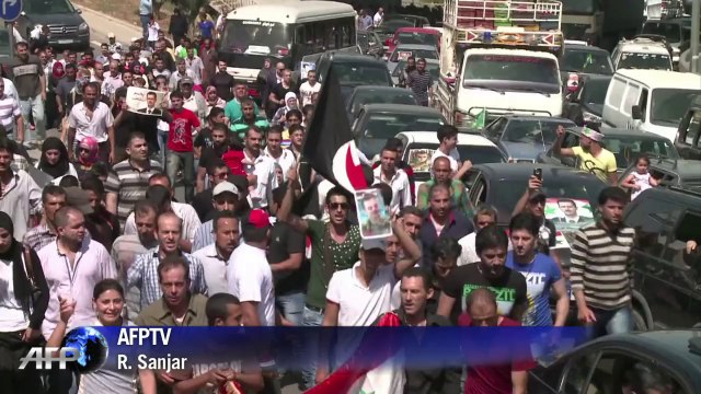 Liban: des syriens sillonnent les rues pour aller voter