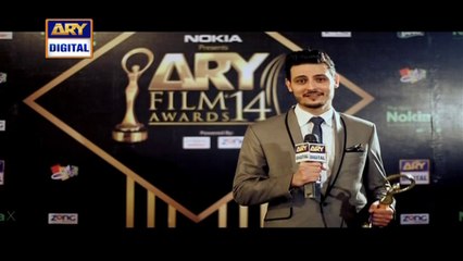 Osman Khalid Butt's acknowledgement video for Best Screenplay at the ARY Film Awards 2014