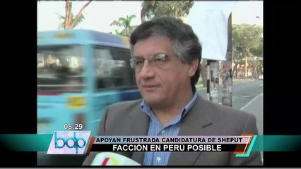 Militantes de Perú Posible respaldan 'facción' de dirigente Juan Sheput