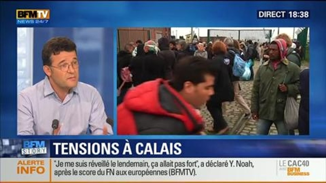 BFM Story: Calais: évacuation des camps de migrants - 28/05