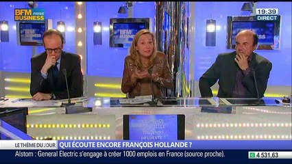 Qui écoute encore François Hollande ?, dans Les Décodeurs de l'éco - 28/05 2/5