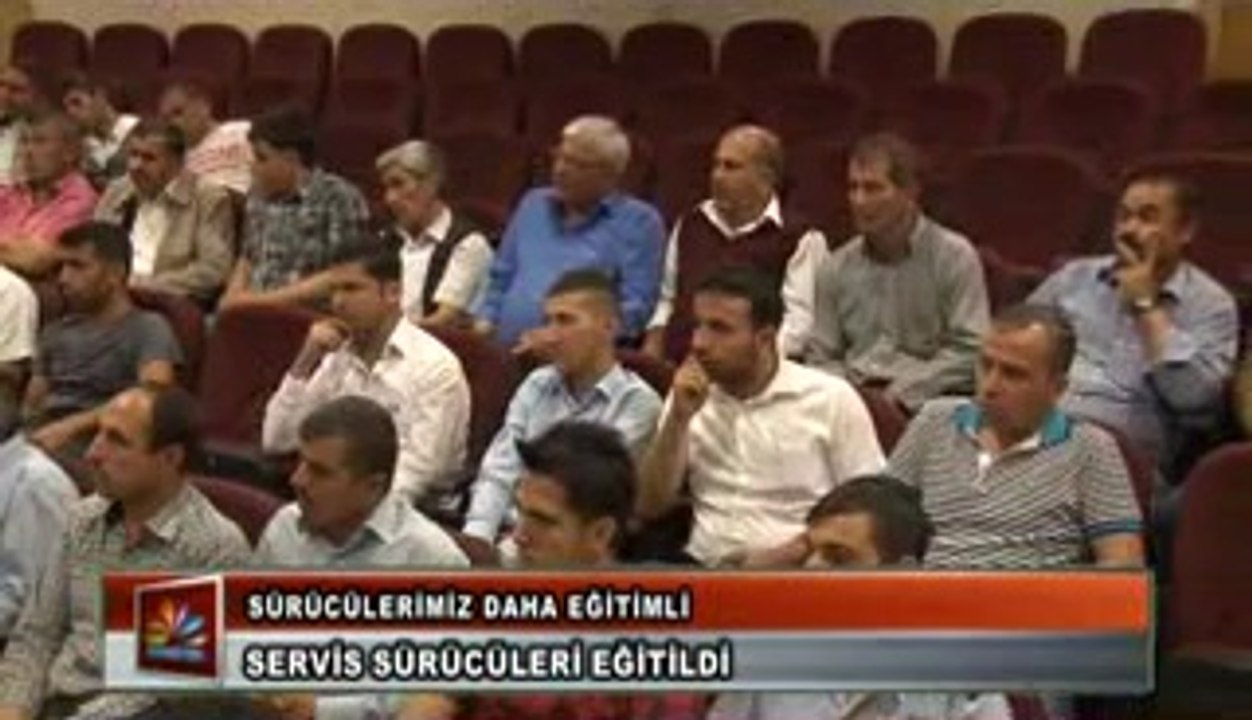 SERVİS SÜRÜCÜLERİ EĞİTİLDİ