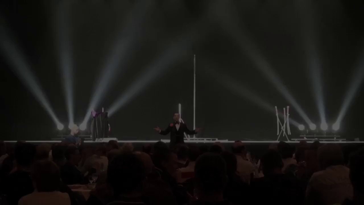 Pole dancing, illusions and magic