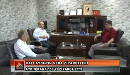 AYDIN KANAL 56'YI ZİYARET ETTİ
