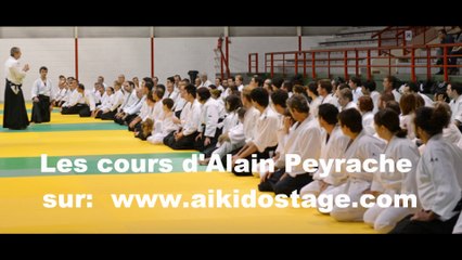 Stage d'Aïkido traditionnel à Vic en Bigorre (65) avec Alain Peyrache Shihan