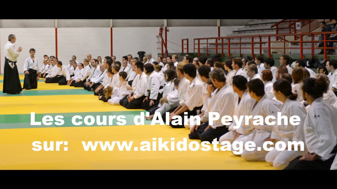 Stage d'Aïkido traditionnel à Vic en Bigorre (65) avec Alain Peyrache Shihan
