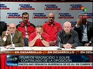 Denuncian intentona desestabilizadora de ultraderecha contra Venezuela