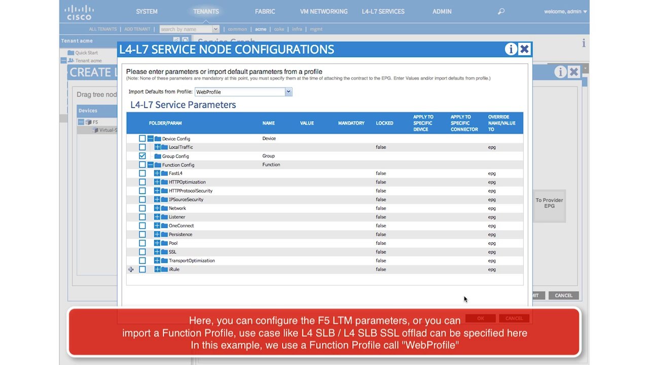 F5 BIG-IP and Cisco ACI Integration Demo