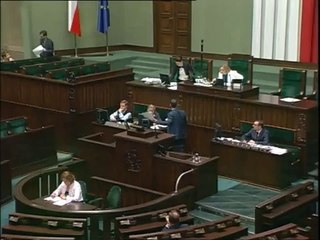 Poseł Artur Bramora - Wystąpienie z dnia 28 maja 2014 roku.