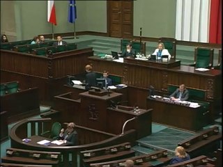 Poseł Elżbieta Rafalska - Wystąpienie z dnia 28 maja 2014 roku.
