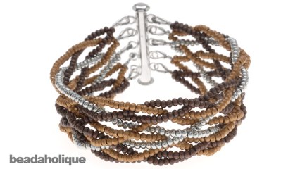 How to Do a Loose 10 Strand Braid and Make a Bracelet