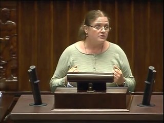 Poseł Krystyna Pawłowicz - Wystąpienie z dnia 28 maja 2014 roku.