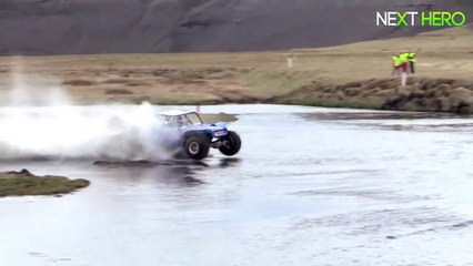 HYDROPLANING WORLD RECORD with an awesome buggy!