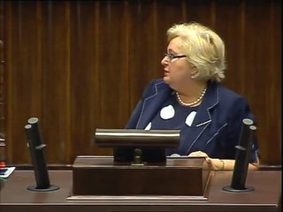 Poseł Maria Nowak - Wystąpienie z dnia 28 maja 2014 roku.