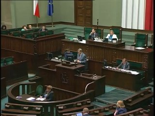 Poseł Romuald Ajchler - Wystąpienie z dnia 28 maja 2014 roku.