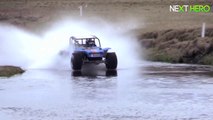 Record du monde de vitesse avec un buggy qui roule sur l'eau!