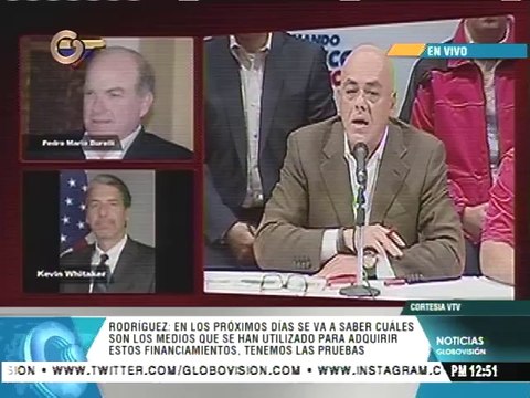 Alcalde Rodríguez: Whitaker le daba órdenes a Nelson Bocaranda