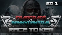 Race To K.E.M Strike BennyCentral vs FearCrads | The Worst Player Ever | Call of Duty: Ghosts