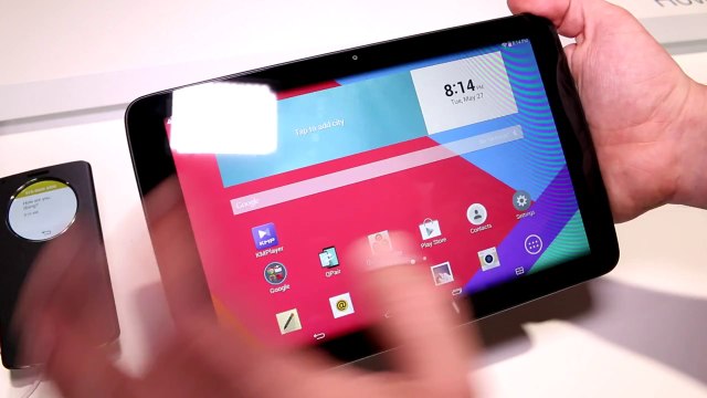LG G Pad 10.1 inch Tablet Hands On