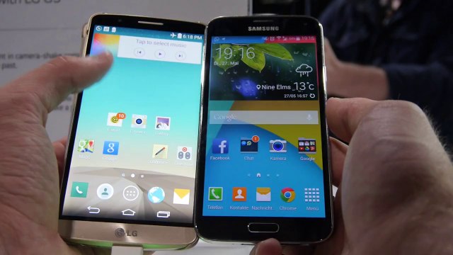LG G3 Hands On & Comparison