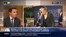 Le Soir BFM: Marine Le Pen à la conquête du Parlement européen - 28/05 1/3