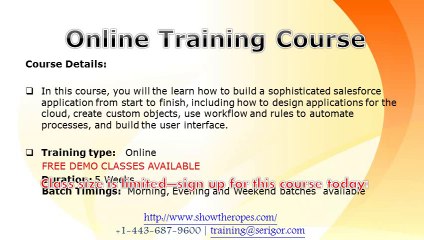 Salesforce Administration Online Training