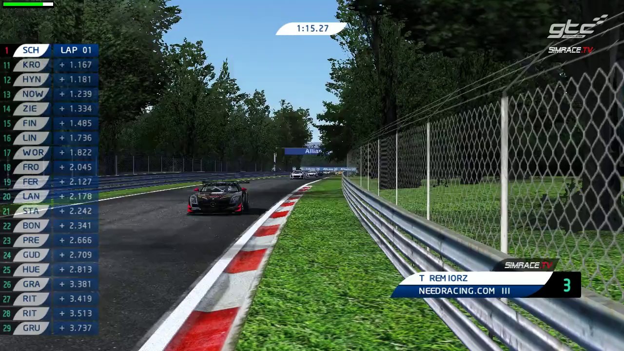 Virtual Racing e.V. GT Challenge Saison 3 Lauf 9