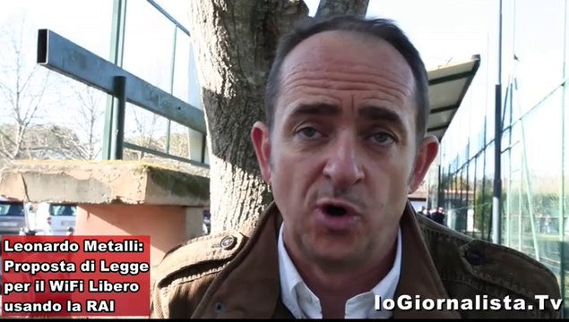Wi Fi ed internet libera con ponti Rai Tv, intervista a Leonardo Metalli